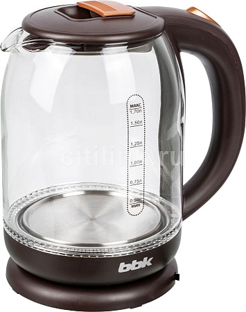 Чайник BBK EK1727G, коричневый