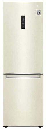 Холодильник LG GC-B459 SEUM, бежевый