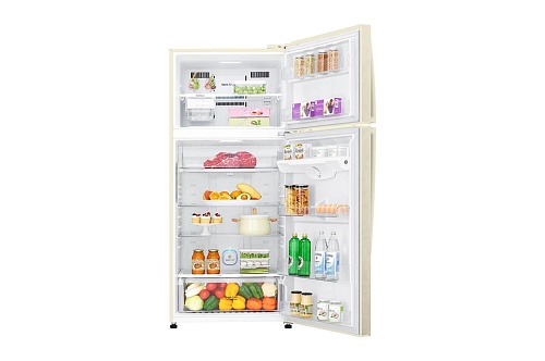Холодильник LG GN-H 702 HEHL, бежевый