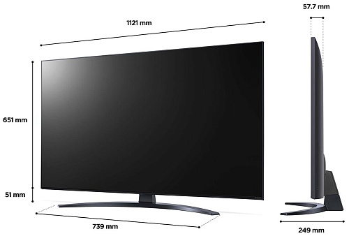 Телевизор LG 50NANO766QA 2022 NanoCell, LED, HDR