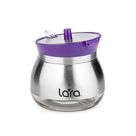 Сахарница LARA LR08-34 фиолетовый