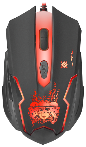 Игровая мышь Defender Skull GM-180L, черный