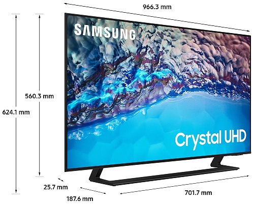 Телевизор Samsung UE43BU8500U 2022 HDR, LED RU
